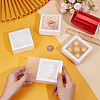 Cardboard Drawer Gift Storage Boxes with Clear Cover CON-WH0092-72A-01-3