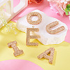 5Pcs 5 Styles Handmade Polymer Clay Rhinestone Big Pendants FIND-BT0001-39A-5