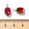 Glass Charms KK-M266-04G-02-3