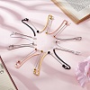 10Pcs 5 Colors Iron Bookmark Findings IFIN-AR0001-41-5