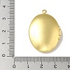 Brass Locket Pendants KK-Q019-19G-3