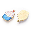 Printed Alloy Pendants ENAM-N056-202A-1