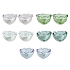 10Pcs 5 Colors Glass Bead Cone for Wind Chimes Making GLAA-FS0001-64-1