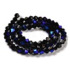 Opaque Solid Color Electroplate Glass Beads Strands LS-EGLA-A039-P2mm-L17-2