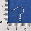 Brass Earring Hooks KK-Q363-S-NF-2