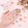 30Pcs 15 Styles Plastic Beads KY-GA0001-33-3
