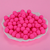 Round Silicone Focal Beads SI-JX0046A-33-3