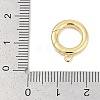 Brass Spring Gate Clasps KK-M311-25G-01-3