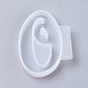 Letter DIY Silicone Molds DIY-I034-08O-1