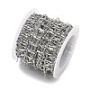 304 Stainless Steel Curb Chains CHS-P024-06P-3