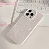 3D Flower Bowknot TPU Plastic Mobile Phone Cover PW-WGEE7EB-07-5