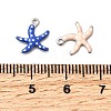 304 Stainless Steel Enamel Charms STAS-Q363-14I-P-3