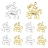 10Pcs 2 Colors Alloy Pendants ENAM-YW0008-71-1