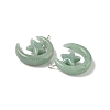 Natural Green Aventurine Pendants G-Z086-01P-24-2