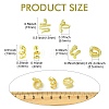 15Pcs 3 Styles Brass Spacer Beads KK-CJ0003-54-2