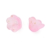 Frosted Glass Bead Cap FGLA-C001-01J-2