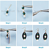 DIY Dangle Earring Making Kits DIY-SC0016-85-4