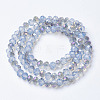 Electroplate Glass Beads Strands EGLA-A034-J3mm-F03-2