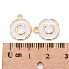 Golden Plated Alloy Charms X-ENAM-S118-01C-3