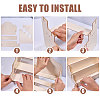 4-Tier Wood Display Riser Stands for Greeting Cards ODIS-GL0001-10-4