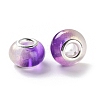 Two Tone Resin European Beads RESI-M001-02G-2