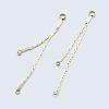 Long-Lasting Plated Brass Chandelier Component Links LS-X-KK-K204-151G-NF-1