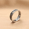 Punk Style 316L Surgical Stainless Steel Finger Rings for Men WGCE559-01-2