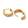 Brass Hollow Hoop Earrings EJEW-M236-01E-G-2