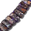 Synthetic Imperial Jasper Beads Strands G-Q050-A01-01-1