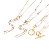 (Jewelry Parties Factory Sale)Pendant Necklaces Sets NJEW-JN02757-4