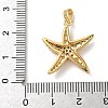 Brass Micro Pave Cubic Zirconia Pendants KK-K305-11C-G-3