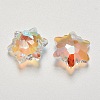 K9 Glass Rhinestone Pendants GLAA-F083-03C-03-1