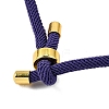 Braided Nylon Cord Bracelet Making MAK-A017-D03-07G-2