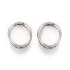 925 Sterling Silver Multi-Strand Link Cabochon Settings STER-N016-64P-1