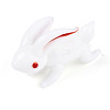 Handmade Lampwork Rabbit Display Decorations LAMP-N034-12-2