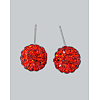 Ball Stud Earrings X-EJEW-Q442-20-1