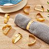 Fingerinspire D-shaped Iron Napkin Rings AJEW-FG0001-64-5