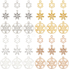 120Pcs 12 Styles Alloy Pendants FIND-SC0011-97-1
