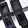 Dyed & Heated Natural  Black Agate Beads Strands G-T144-25B-02-1