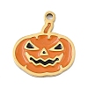 Halloween 304 Stainless Steel Enamel Pendants LS-FIND-I068-01G-04-1
