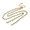 Brass Cable Chain Necklace Making KK-K337-12G-14-1