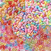  Opaque Solid Color & Imitation Jelly & Transparent Styles Acrylic Beads MACR-TA0001-15-12