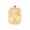 Ion Plating(IP) 304 Stainless Steel Pendants STAS-C108-10G-1