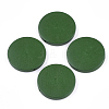Painted Natural Wood Beads WOOD-S049-02A-04-1