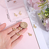 10Pcs Brass Micro Pave Cubic Zirconia Stilettos Charms ZIRC-BBC0002-79-3