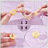 Gorgecraft 1 Set Silicone Wine Glass Charms Sets AJEW-GF0007-56-6