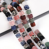 Natural & Synthetic Mixed Stone Beads Strands G-N353-02A-01-1