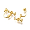 316 Stainless Steel Clip-on Earring Findings EJEW-R019-01G-2