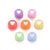 Opaque Acrylic Beads MACR-T027-01-4