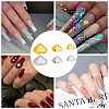 6 Bags 6 Style  Alloy Cabochons MRMJ-HY0002-46-7